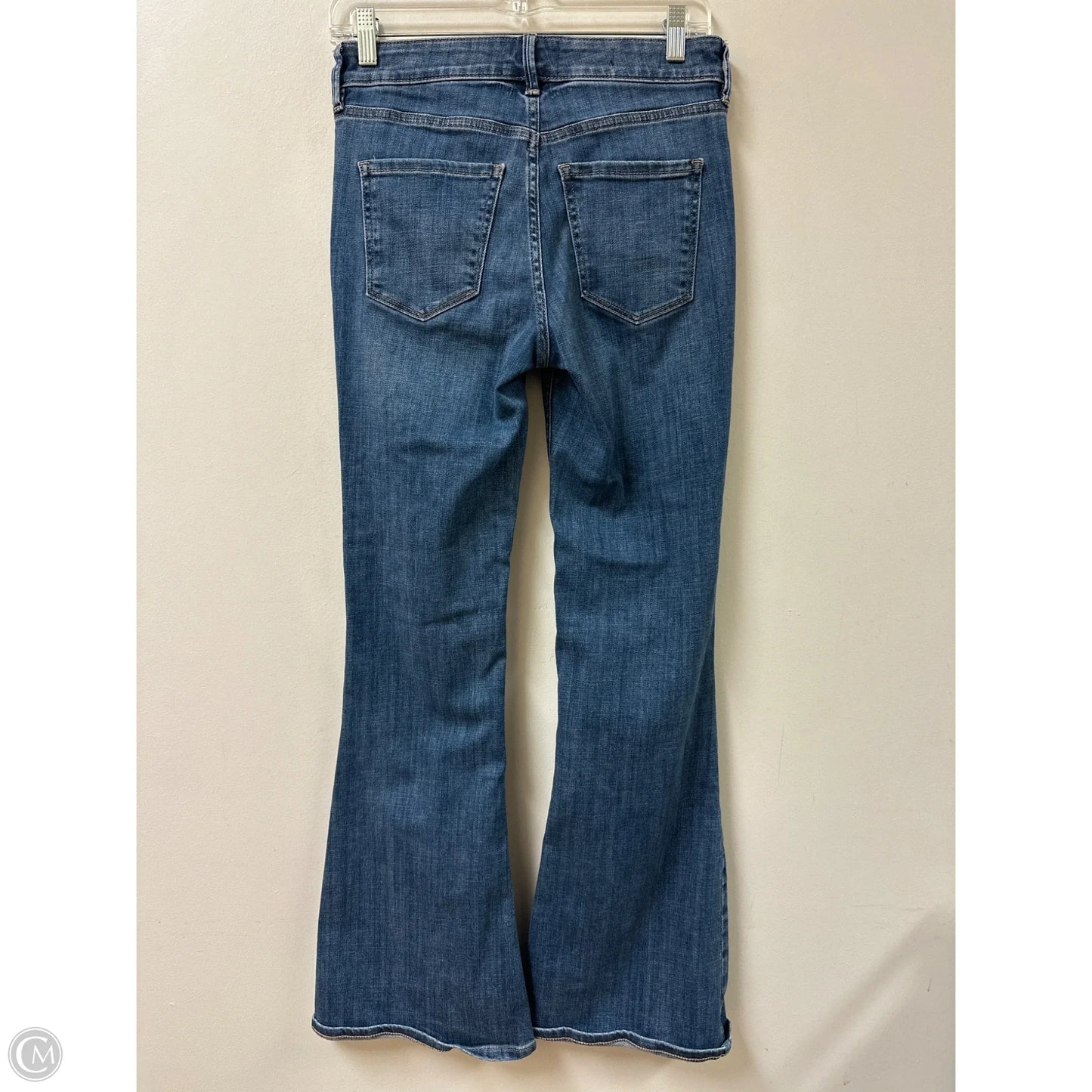 Jeans Flared By White House Black Market In Blue Denim, Size: 2