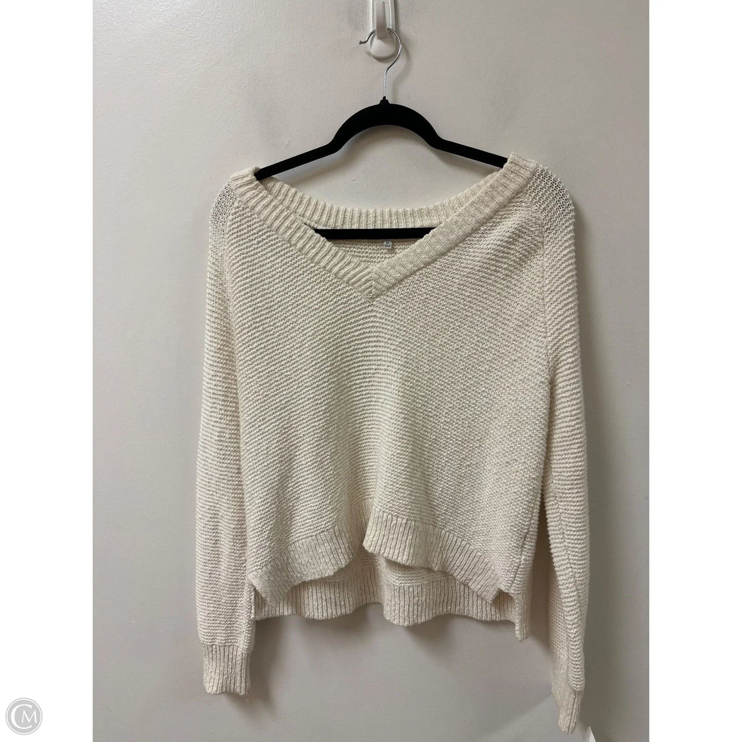 Sweater By Madewell In Cream, Size: Xs