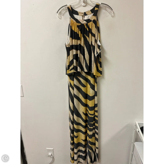 Dress Casual Maxi By Chicos In Yellow, Size: M