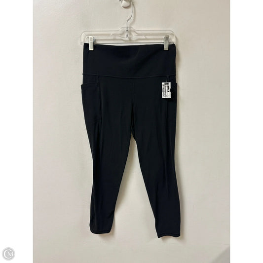 Athletic Leggings By Athleta In Black, Size: M