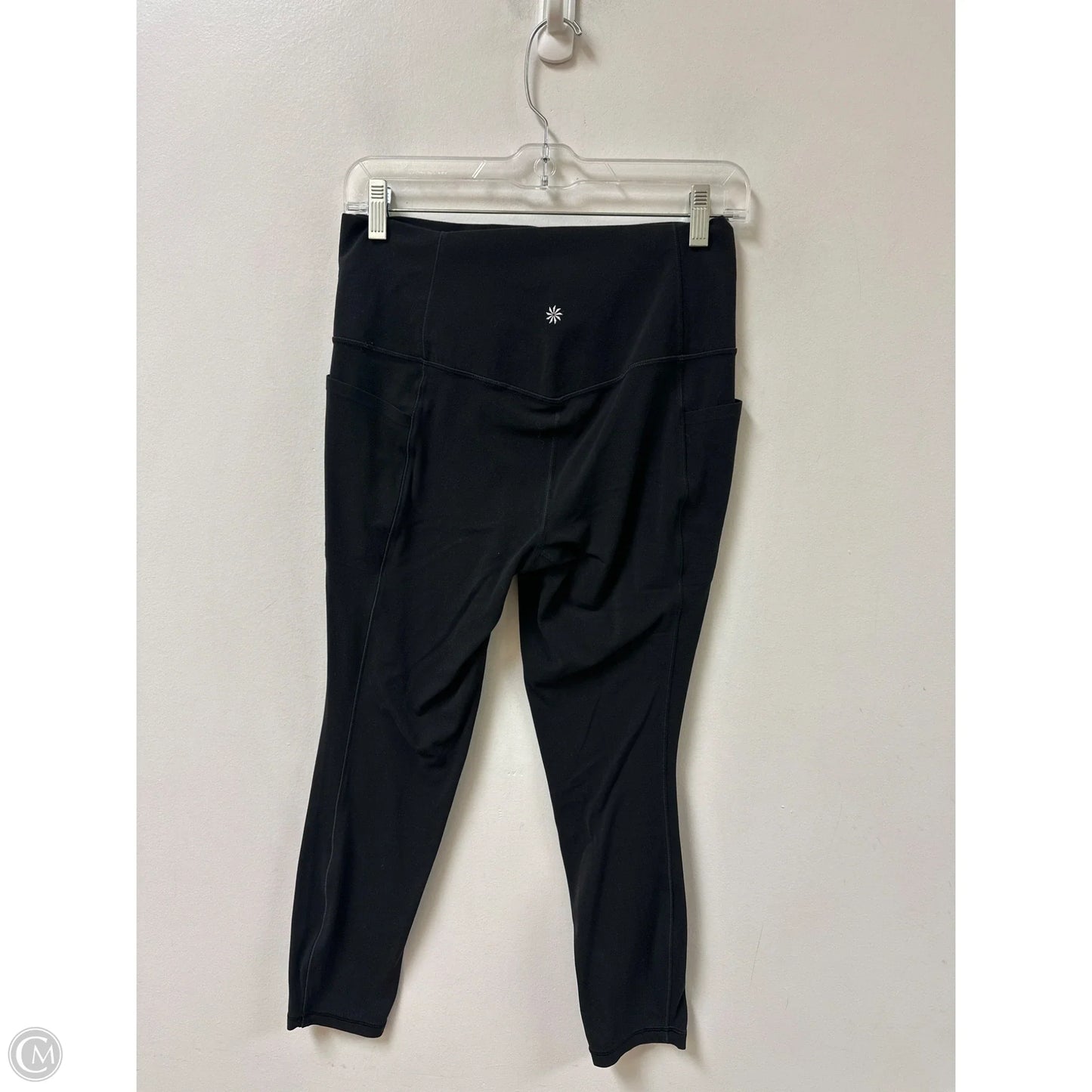 Athletic Leggings By Athleta In Black, Size: M