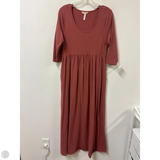 Dress Casual Maxi By Matilda Jane In Red, Size: M