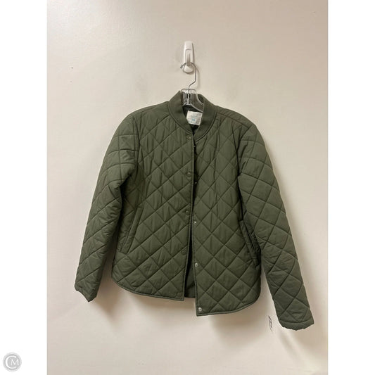 Coat Puffer & Quilted By Primark In Green, Size: Xs