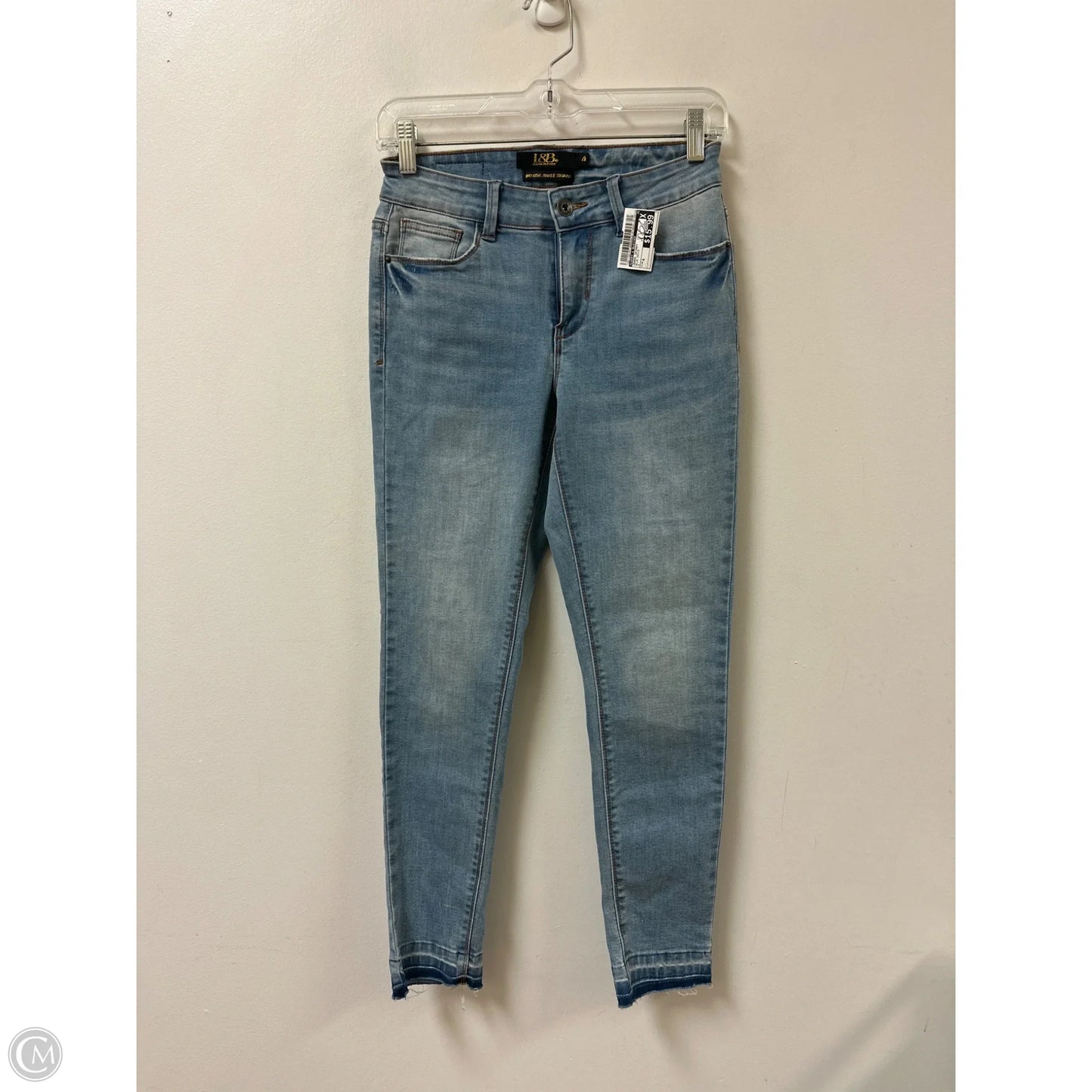 Jeans Skinny By Lucky & Blessed In Blue Denim, Size: 4