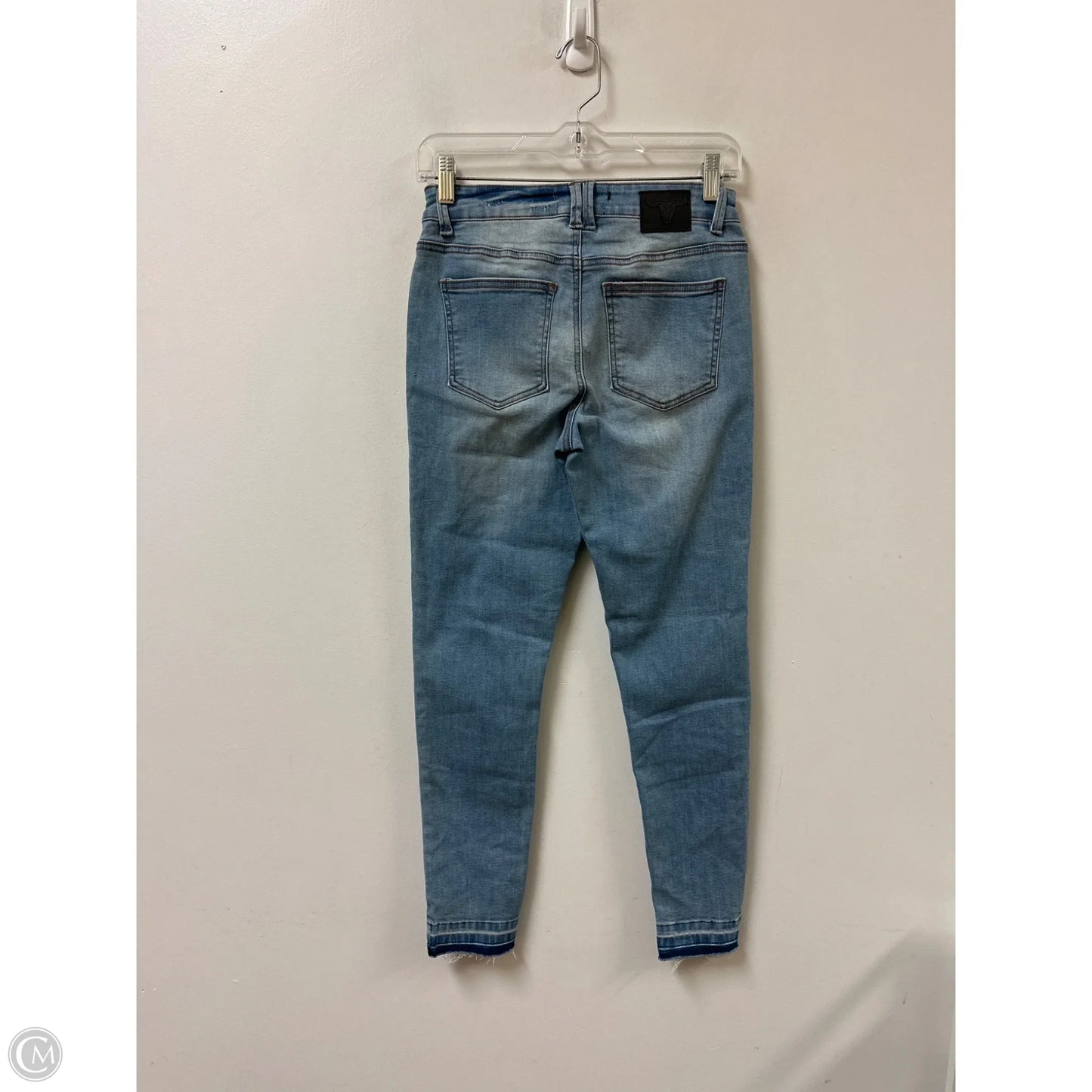 Jeans Skinny By Lucky & Blessed In Blue Denim, Size: 4