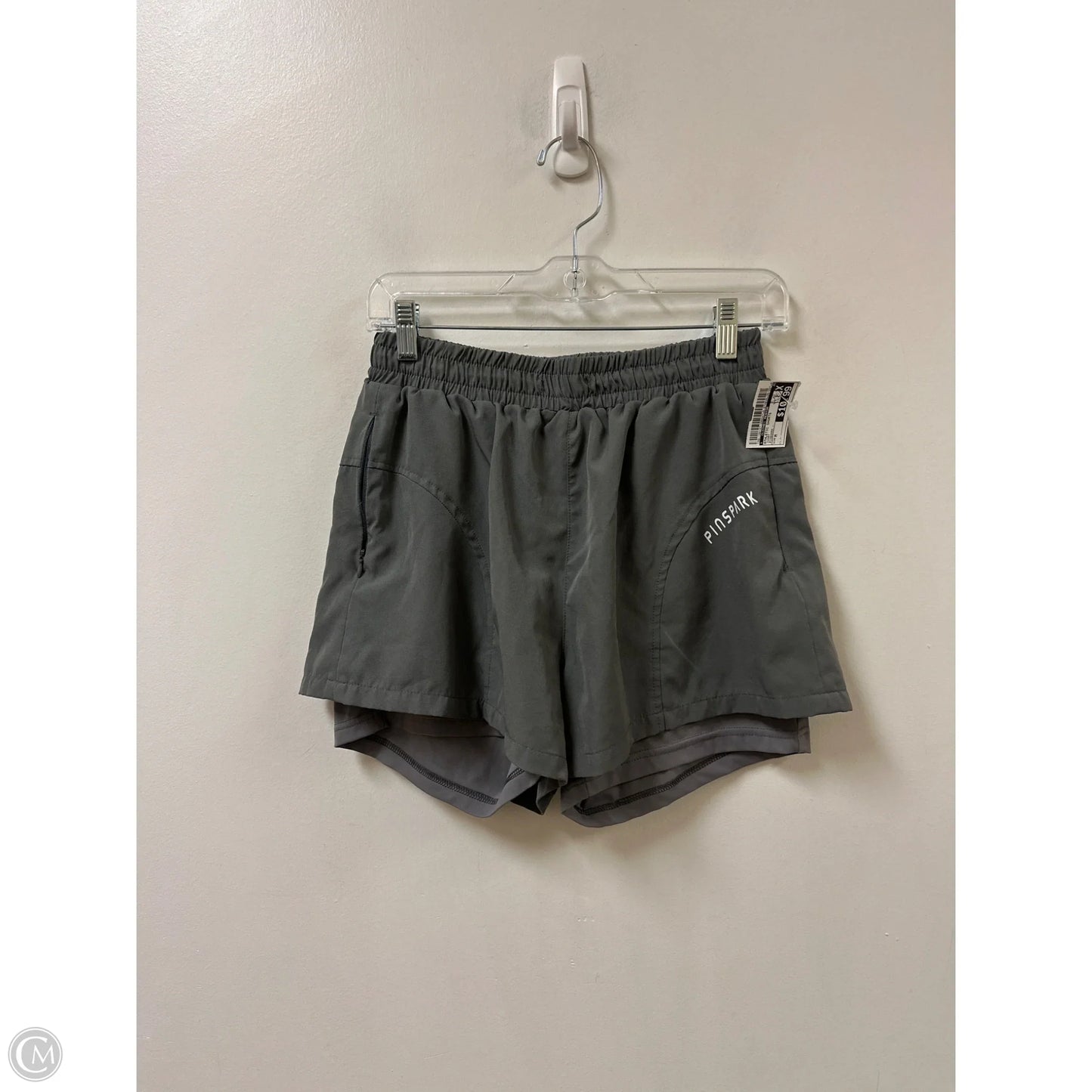 Athletic Shorts By Clothes Mentor In Ivory, Size: M