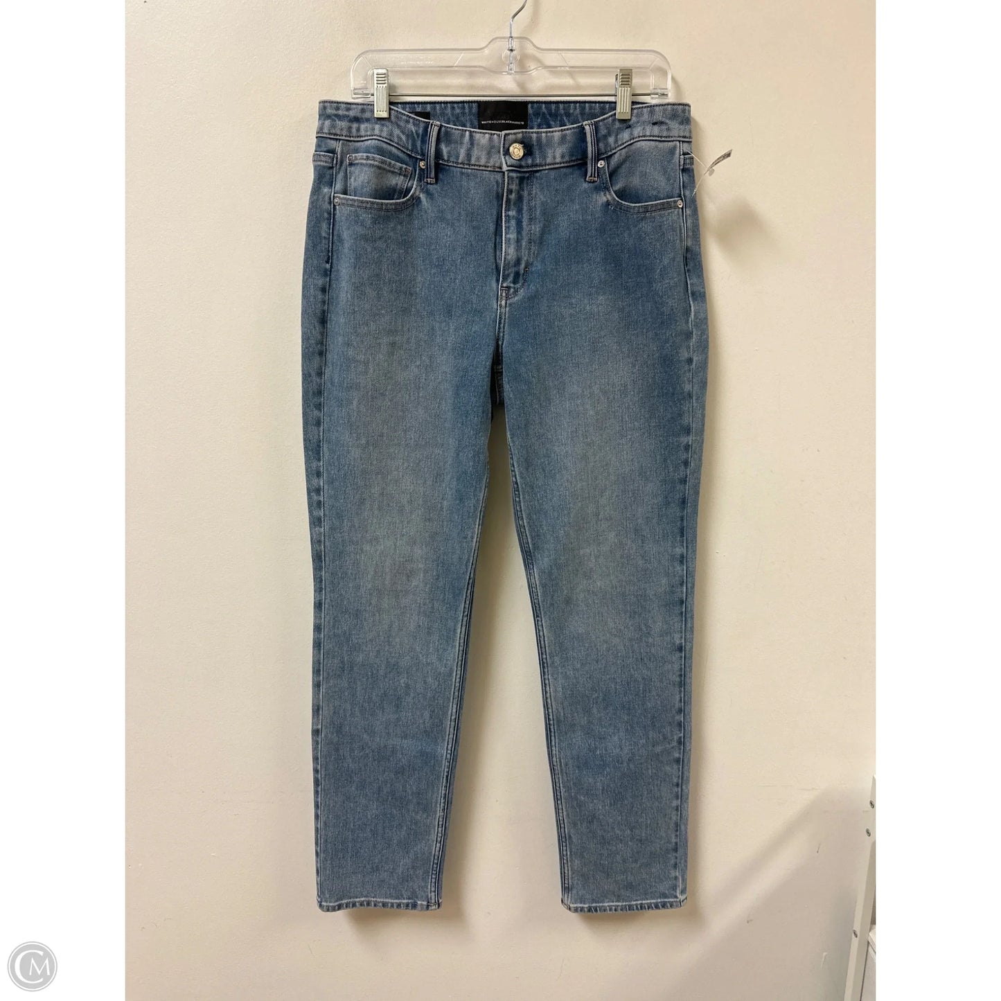Jeans Skinny By White House Black Market In Blue Denim, Size: 10