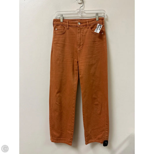 Jeans Straight By Pilcro In Orange, Size: 4
