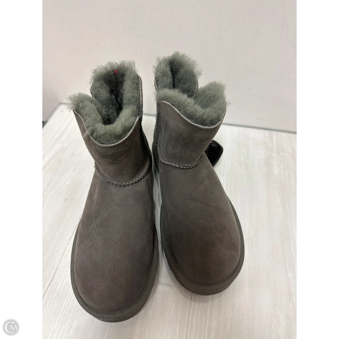Shoes Designer By Ugg In Grey, Size: 6