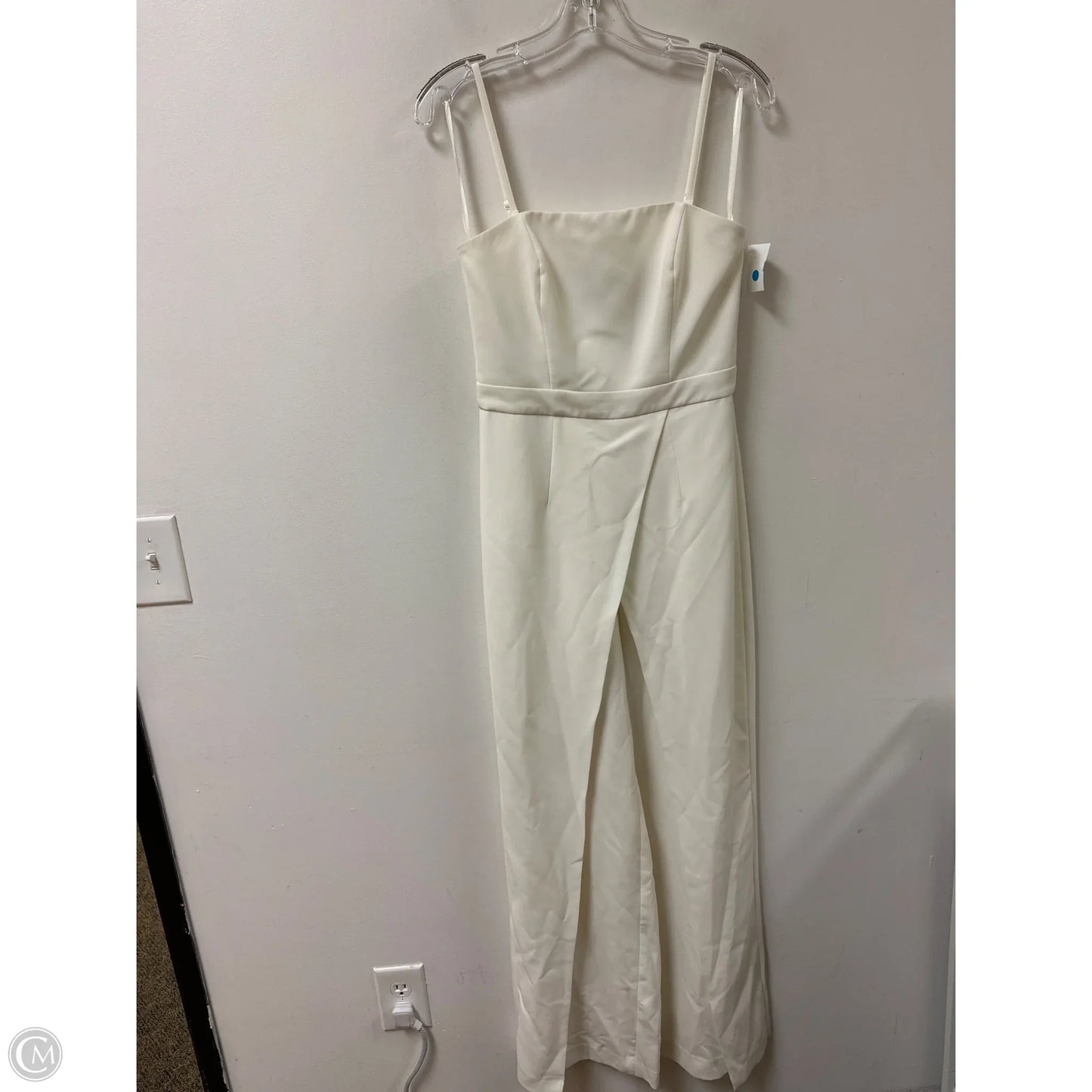 Jumpsuit By White House Black Market In Cream, Size: Xs