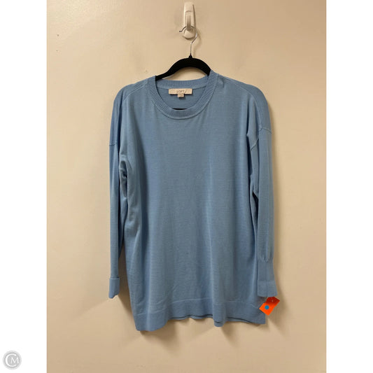 Sweater By Loft In Blue, Size: M