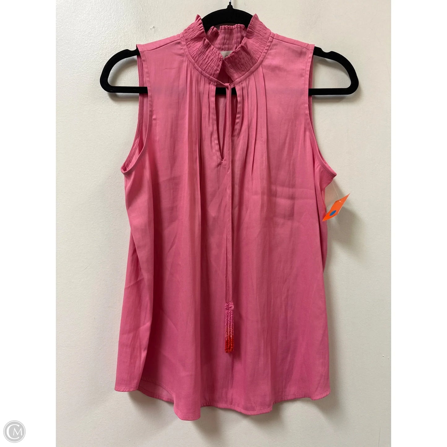 Top Sleeveless By Loft In Pink, Size: S