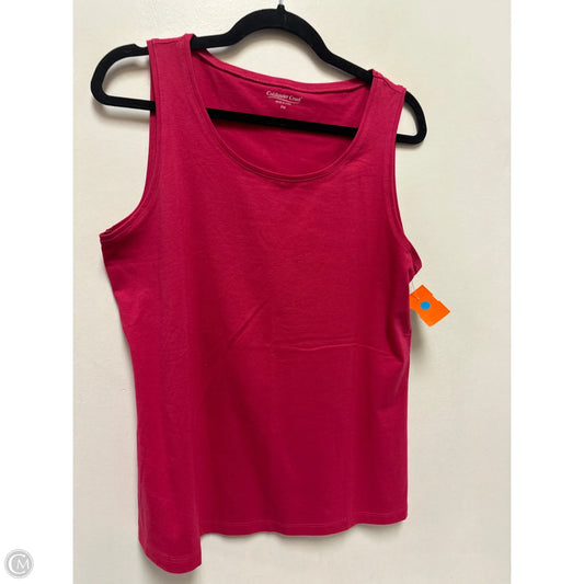 Top Sleeveless By Coldwater Creek In Pink, Size: M