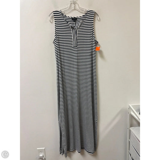 Dress Casual Maxi By J. Jill In Navy, Size: S