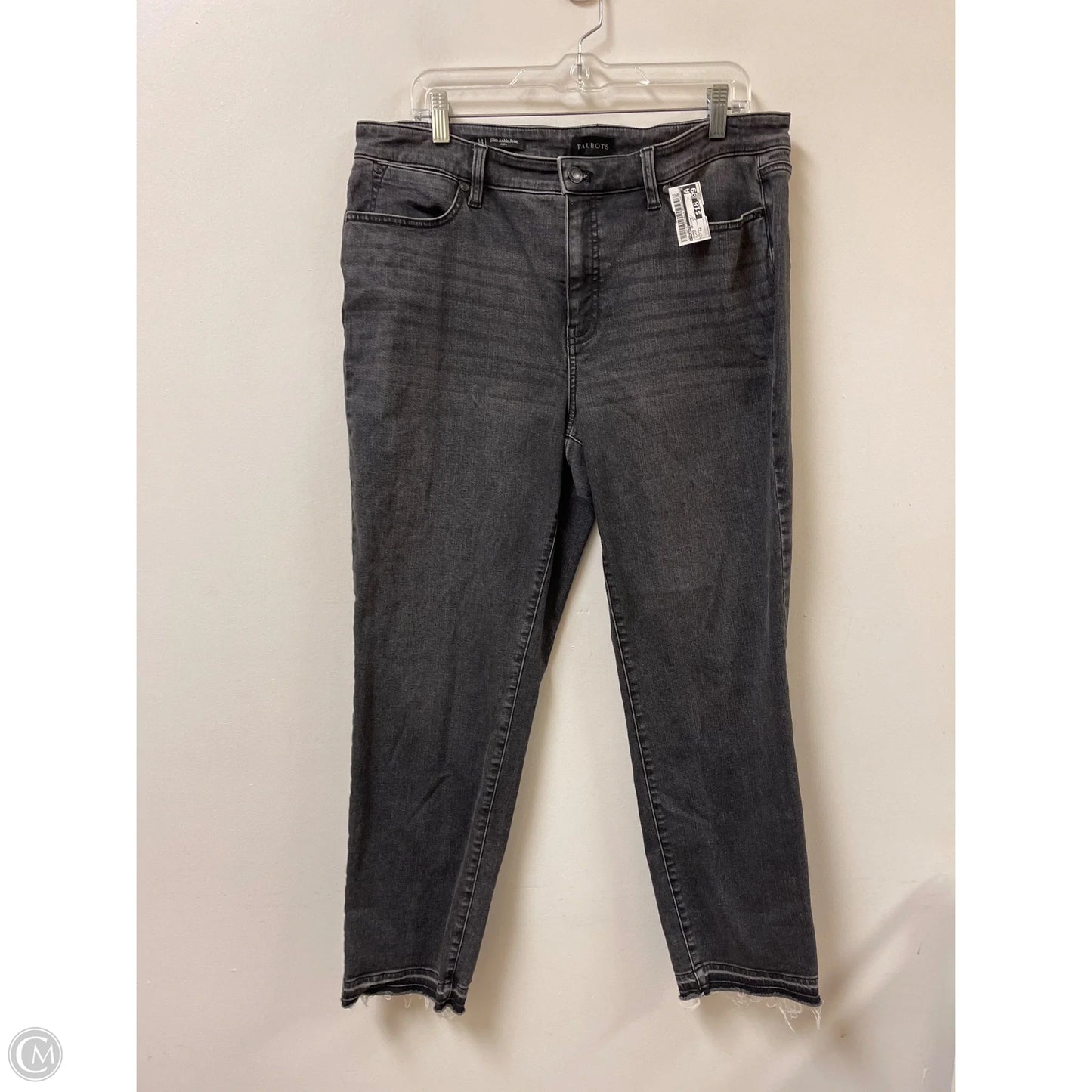 Jeans Skinny By Talbots In Black, Size: 14