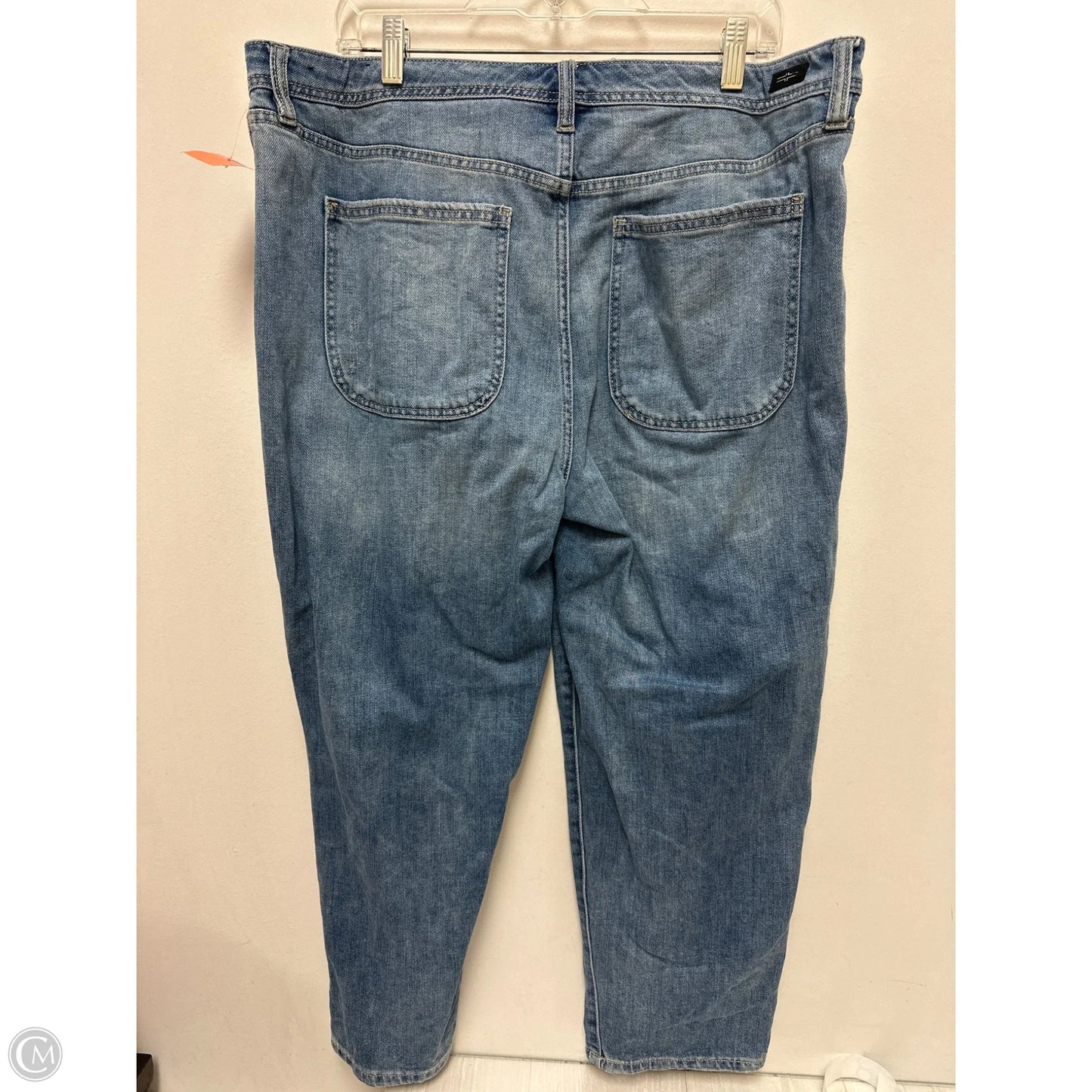 Jeans Straight By Liverpool In Blue Denim, Size: 16