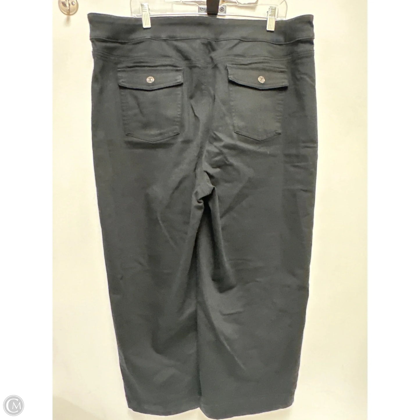 Pants Wide Leg By Chicos In Black, Size: 20