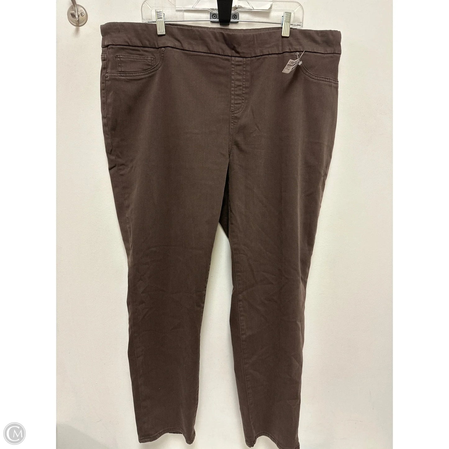 Pants Leggings By Chicos In Brown, Size: 20