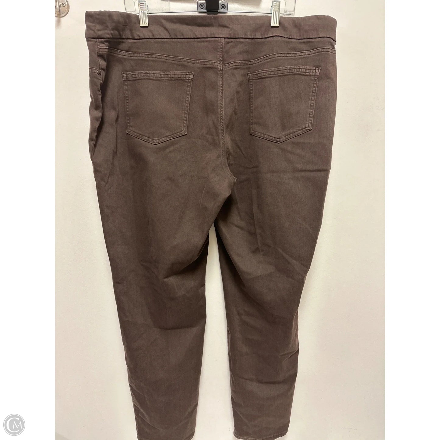 Pants Leggings By Chicos In Brown, Size: 20