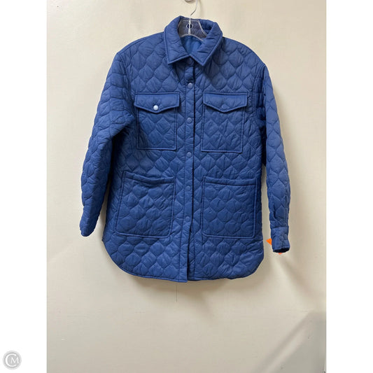 Coat Puffer & Quilted By Clothes Mentor In Blue, Size: S