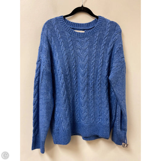 Sweater By Loft In Blue, Size: Xl