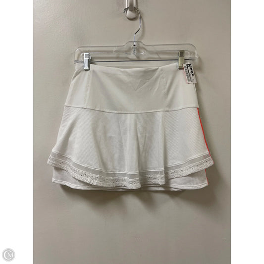 Athletic Skort By Lucky In Love In White, Size: S