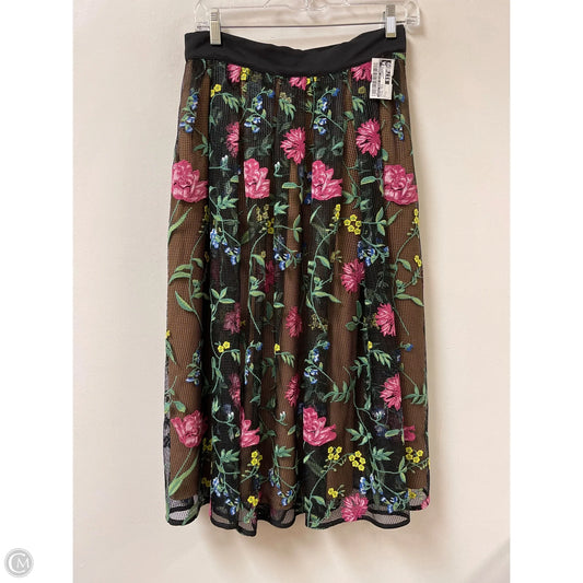 Skirt Maxi By White House Black Market In Floral Print, Size: 2