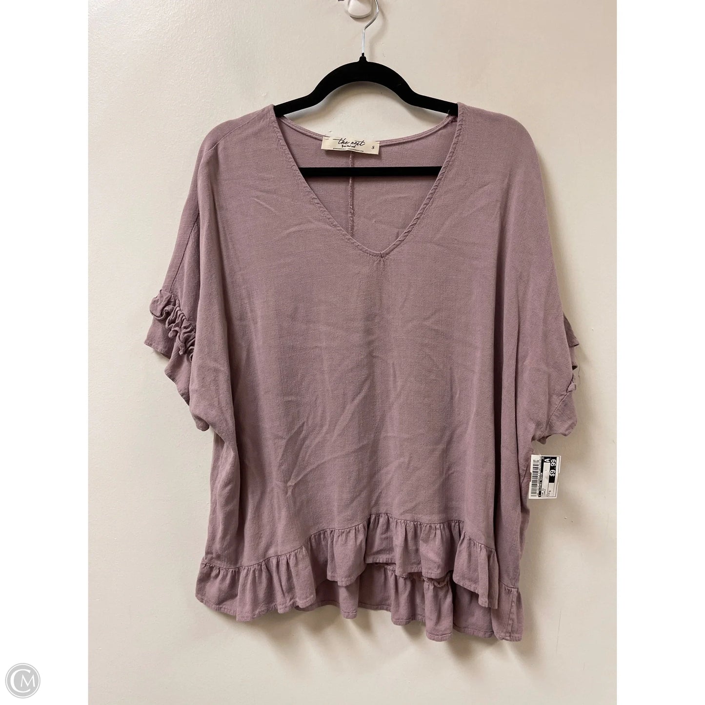 Top Short Sleeve By Clothes Mentor In Purple, Size: S