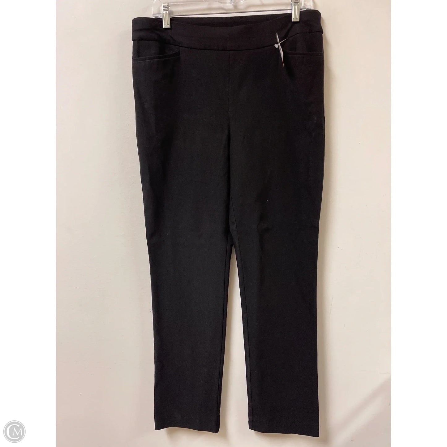 Pants Leggings By Chicos In Black, Size: 10