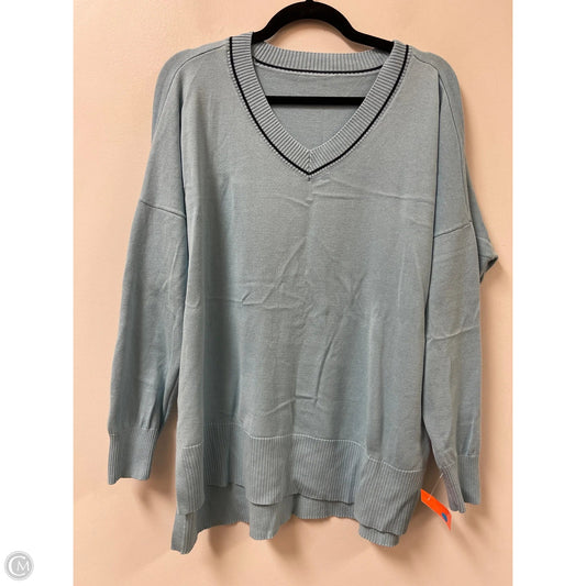 Sweater By Clothes Mentor In Blue, Size: L