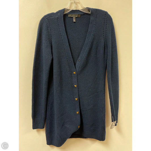 Sweater Cardigan By White House Black Market In Navy, Size: S