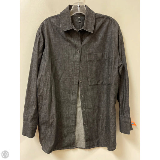 Blouse Long Sleeve By Banana Republic In Black, Size: S