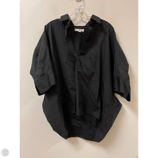 Tunic Short Sleeve By Banana Republic In Black, Size: S