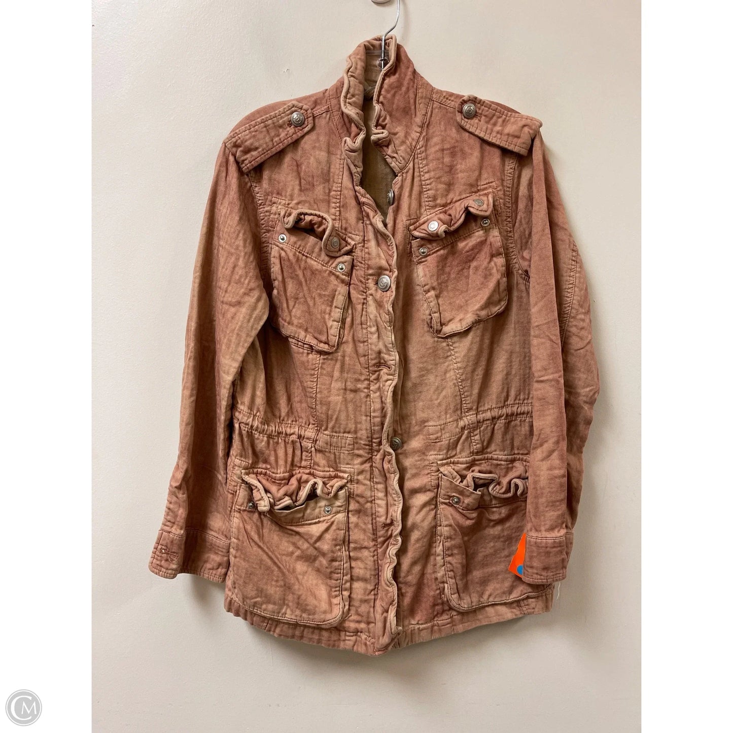 Jacket Utility By Free People In Pink, Size: S