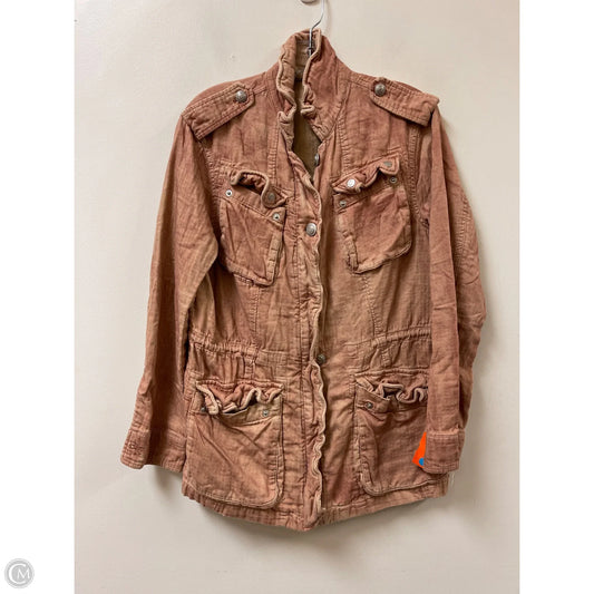 Jacket Utility By Free People In Pink, Size: S