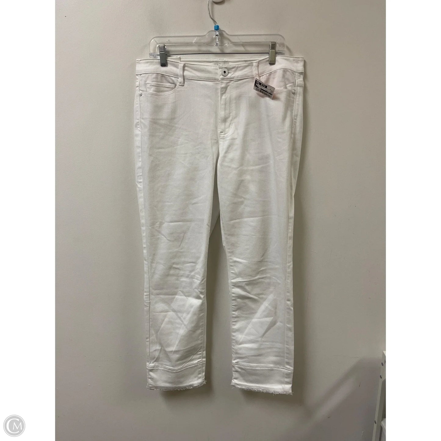Jeans Skinny By J. Jill In White, Size: 12