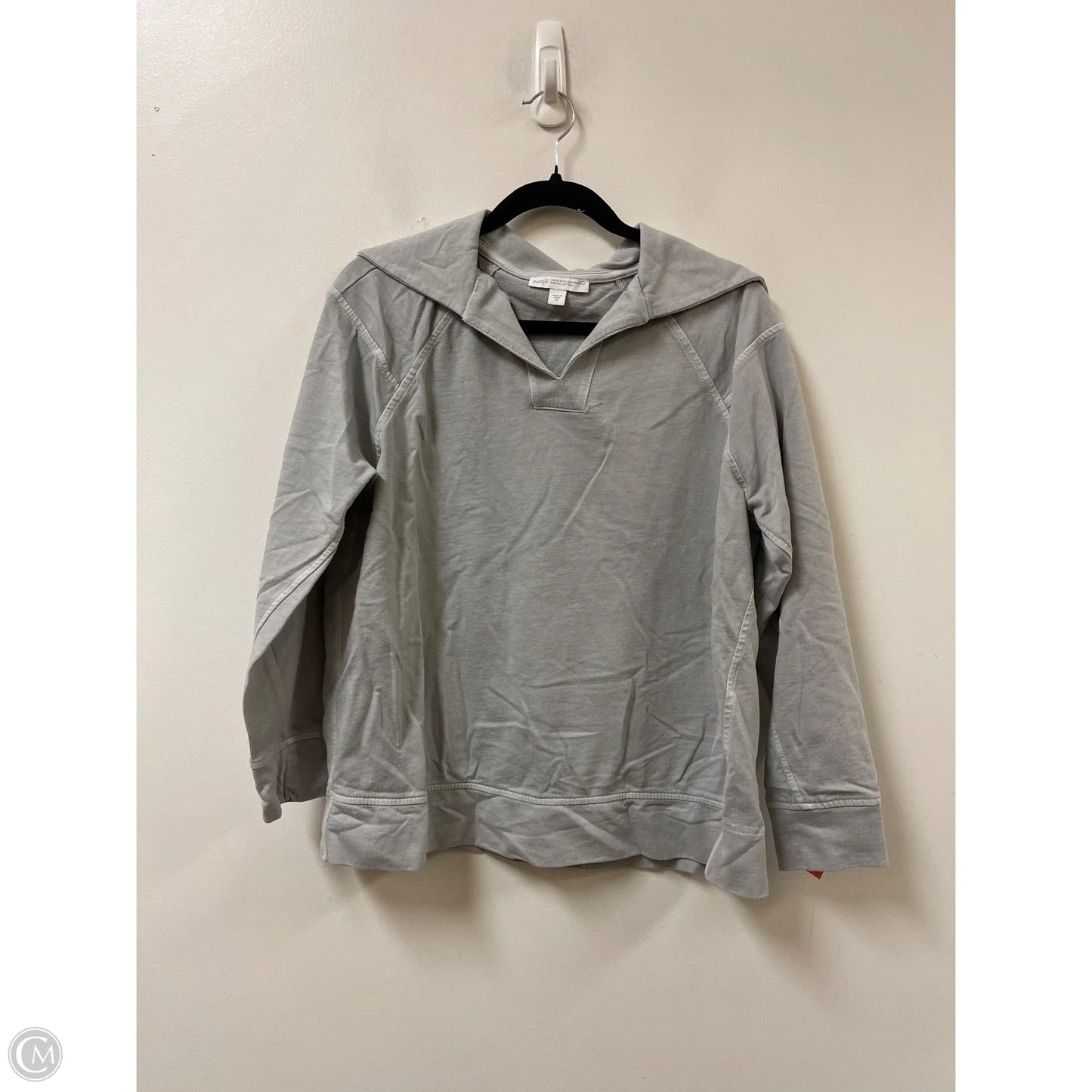 Sweater By Pure Jill In Grey, Size: M