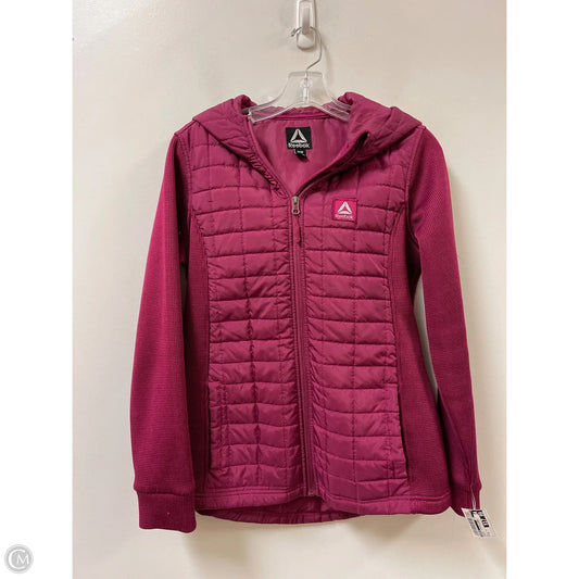 Jacket Puffer & Quilted By Reebok In Purple, Size: M
