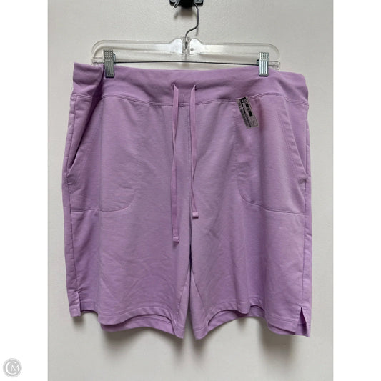 Athletic Shorts By Athletic Works In Purple, Size: Xl