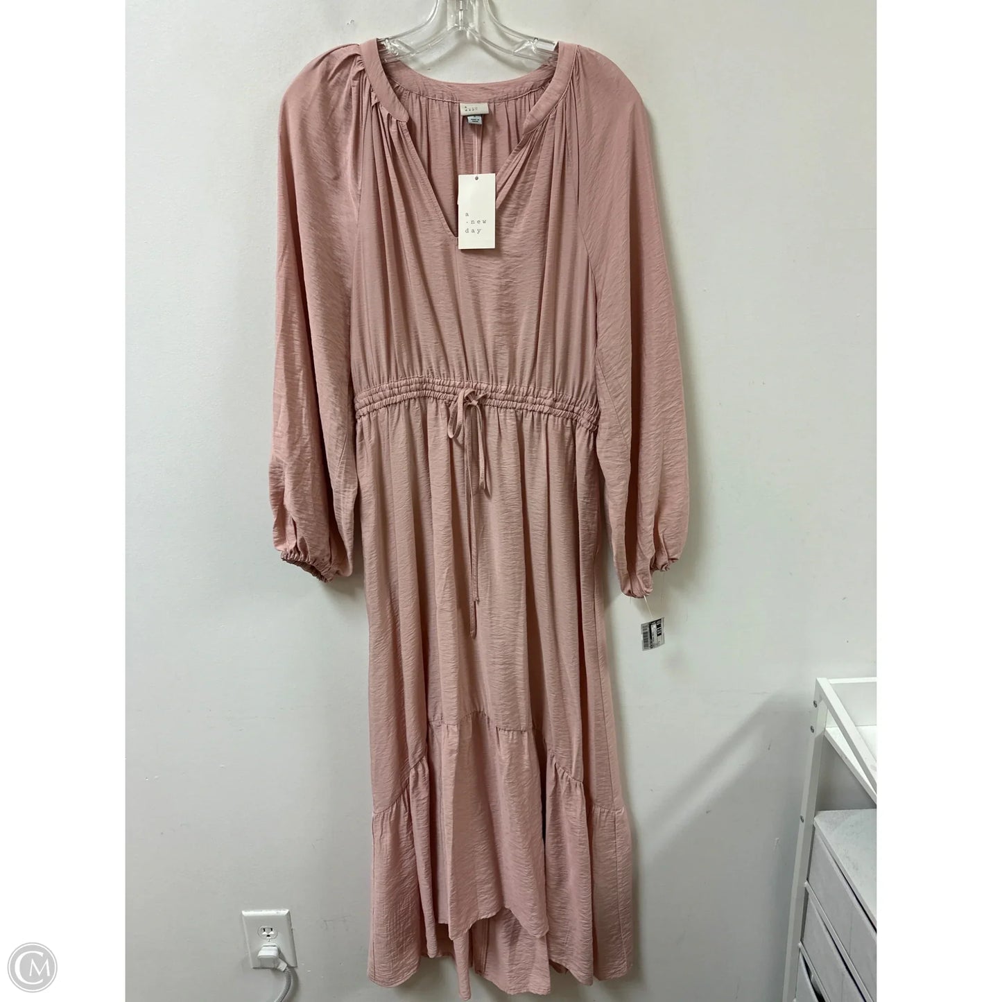 Dress Casual Maxi By A New Day In Pink, Size: S