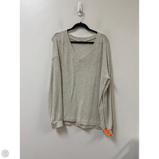 Sweater By White Birch In Cream, Size: L