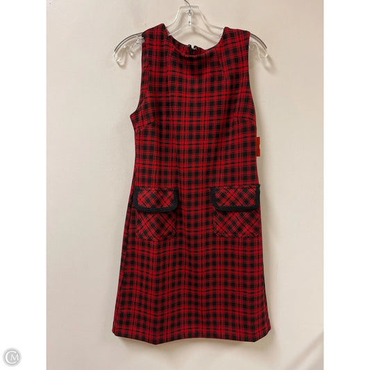 Dress Casual Midi By Tommy Hilfiger In Red, Size: S