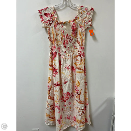 Dress Casual Maxi By H&m In Multi-colored, Size: L
