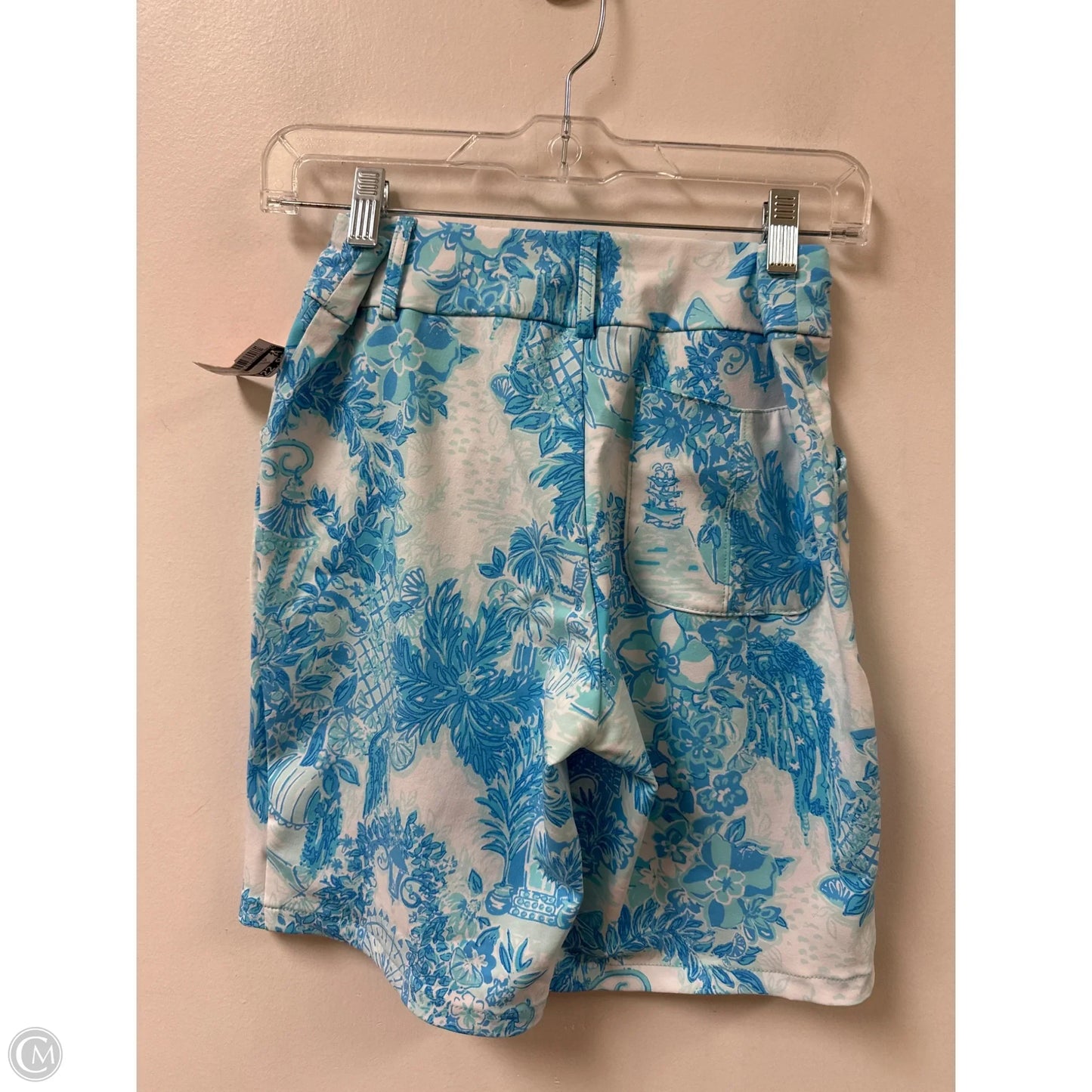 Shorts Designer By Lilly Pulitzer In Blue, Size: 4