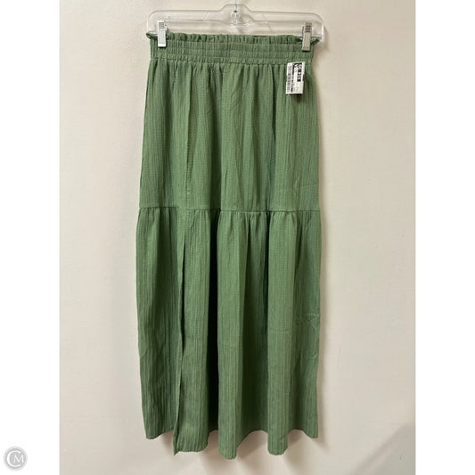 Skirt Maxi By Clothes Mentor In Green, Size: 4