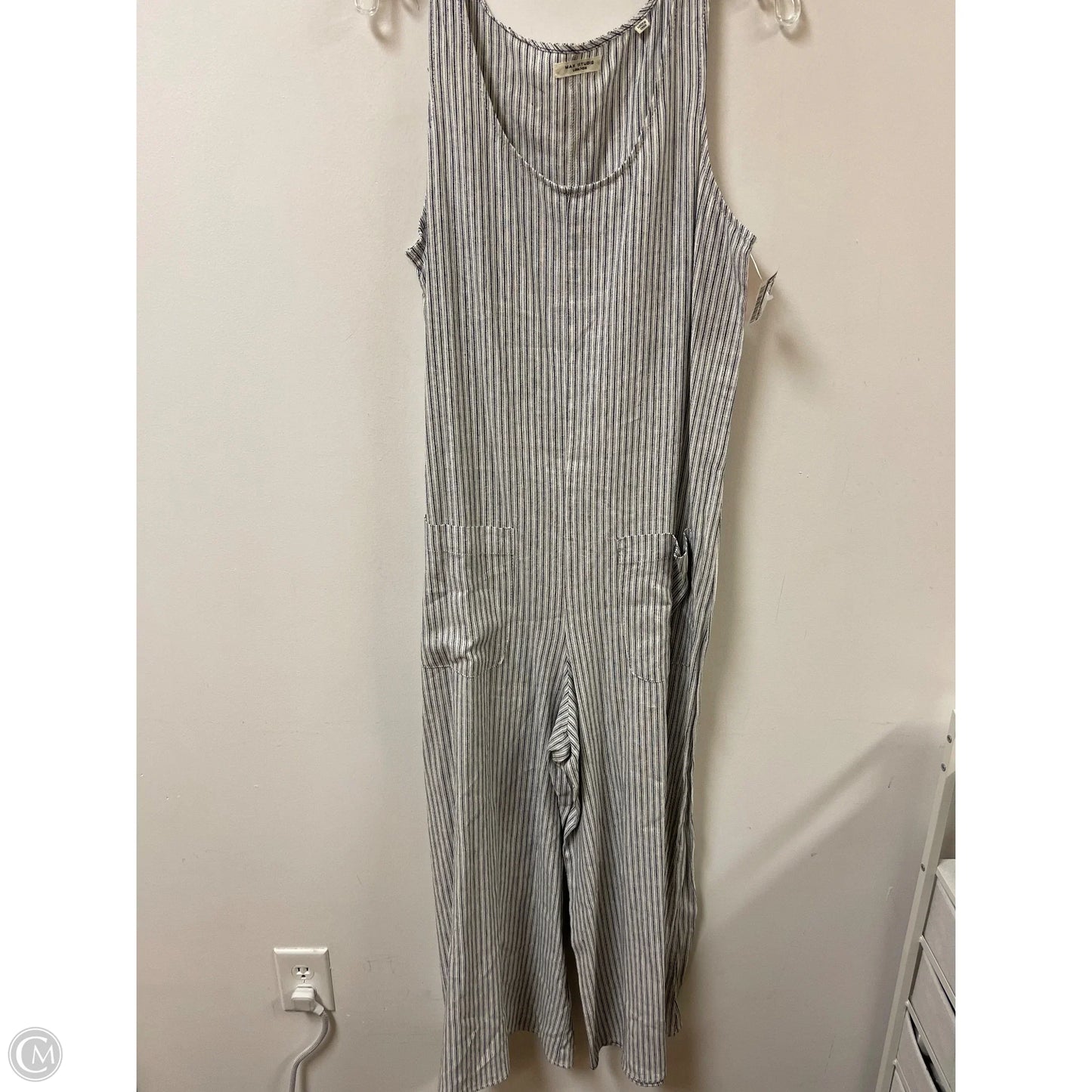 Jumpsuit By Max Studio In Blue, Size: L