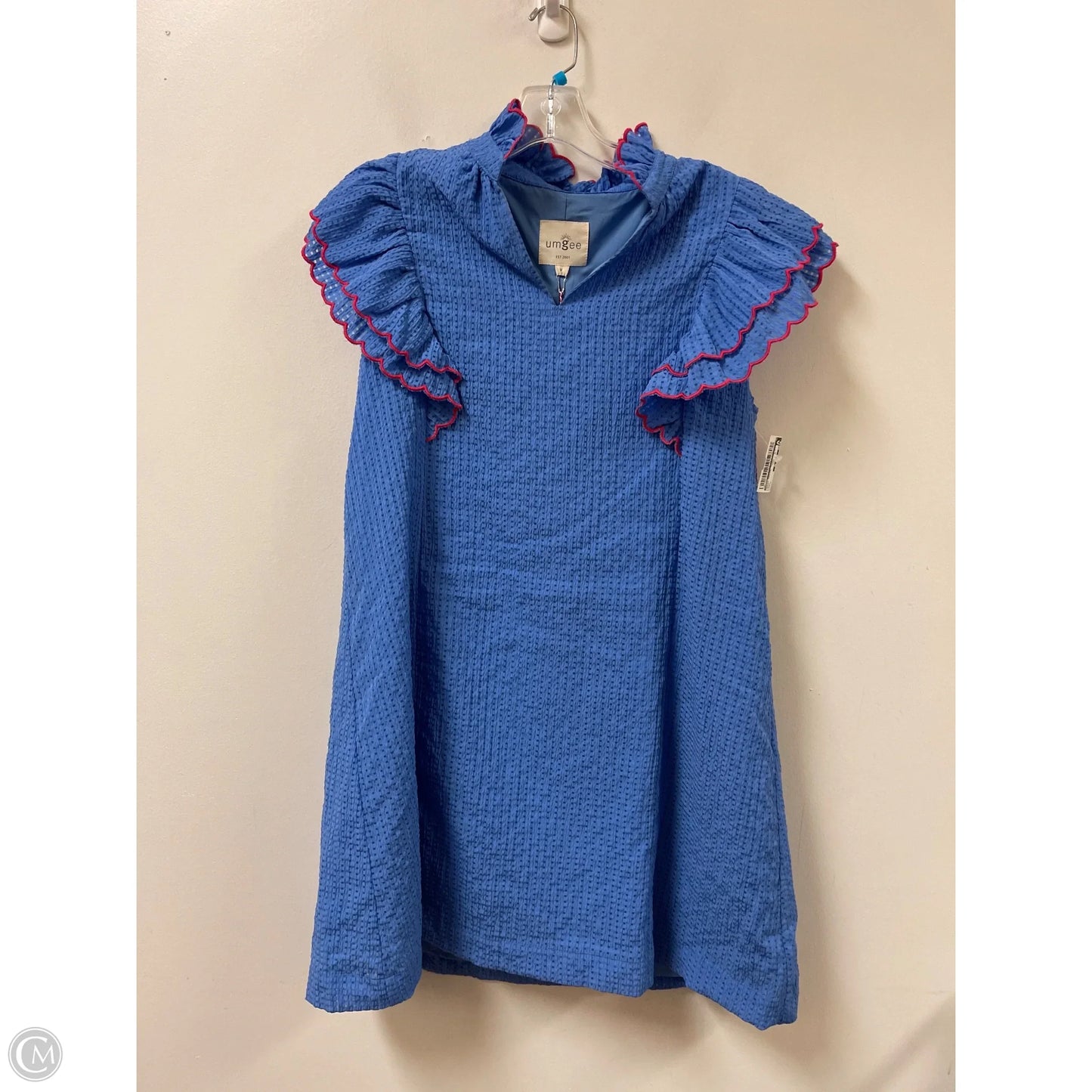 Dress Casual Short By Umgee In Blue, Size: M