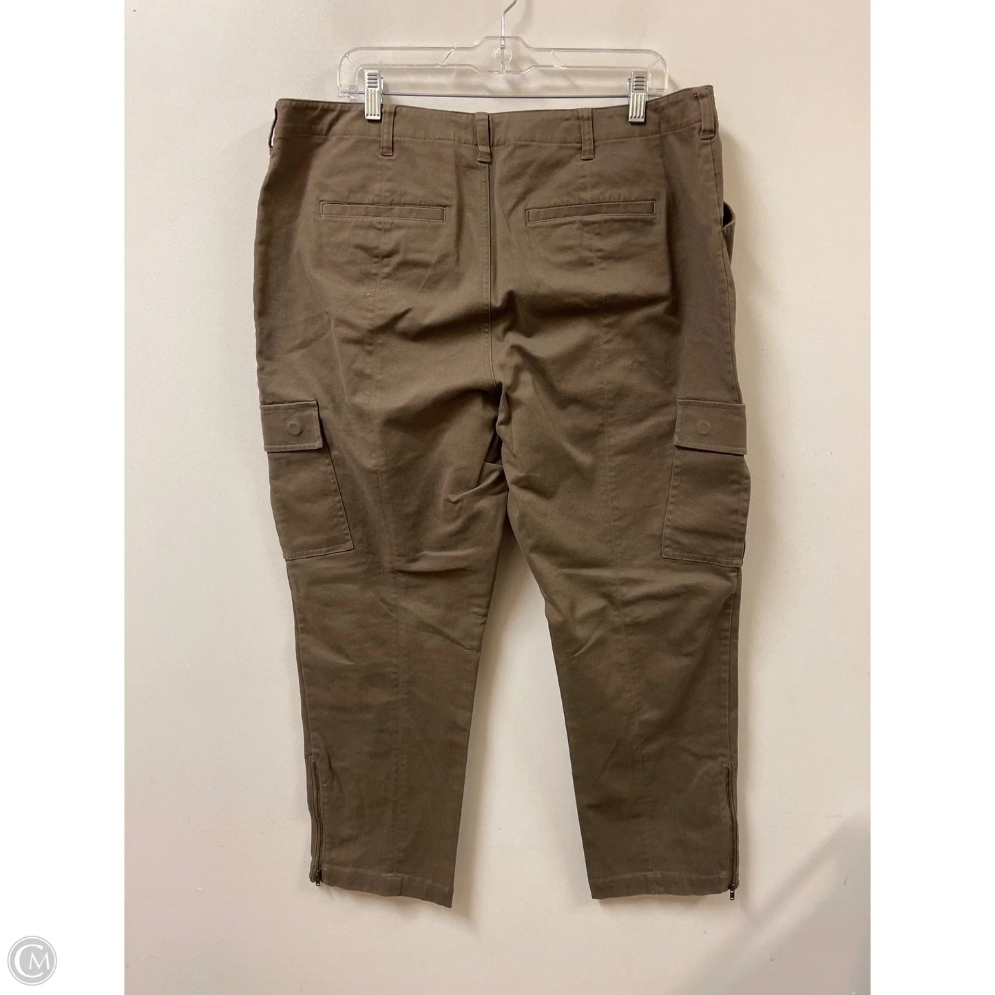 Pants Cargo & Utility By Chicos In Brown, Size: Xl