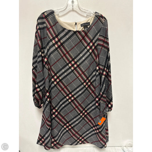 Dress Casual Midi By Jessica Howard In Plaid Pattern, Size: Xl
