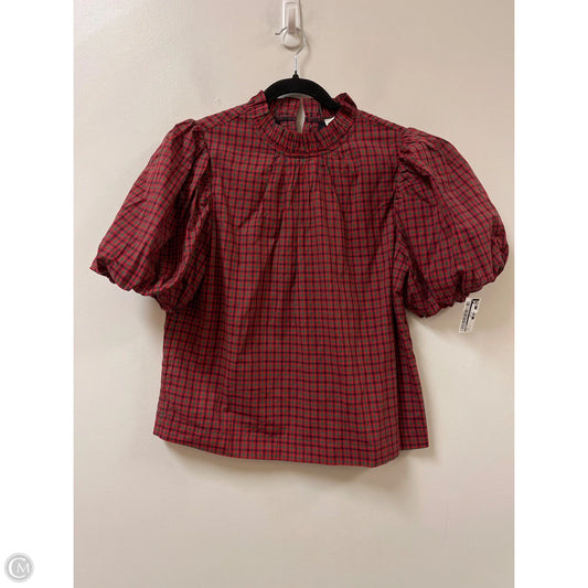 Top Short Sleeve By Pinch In Red, Size: M